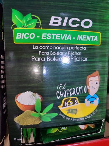 Bico Stevia Menta CHOFERCITO